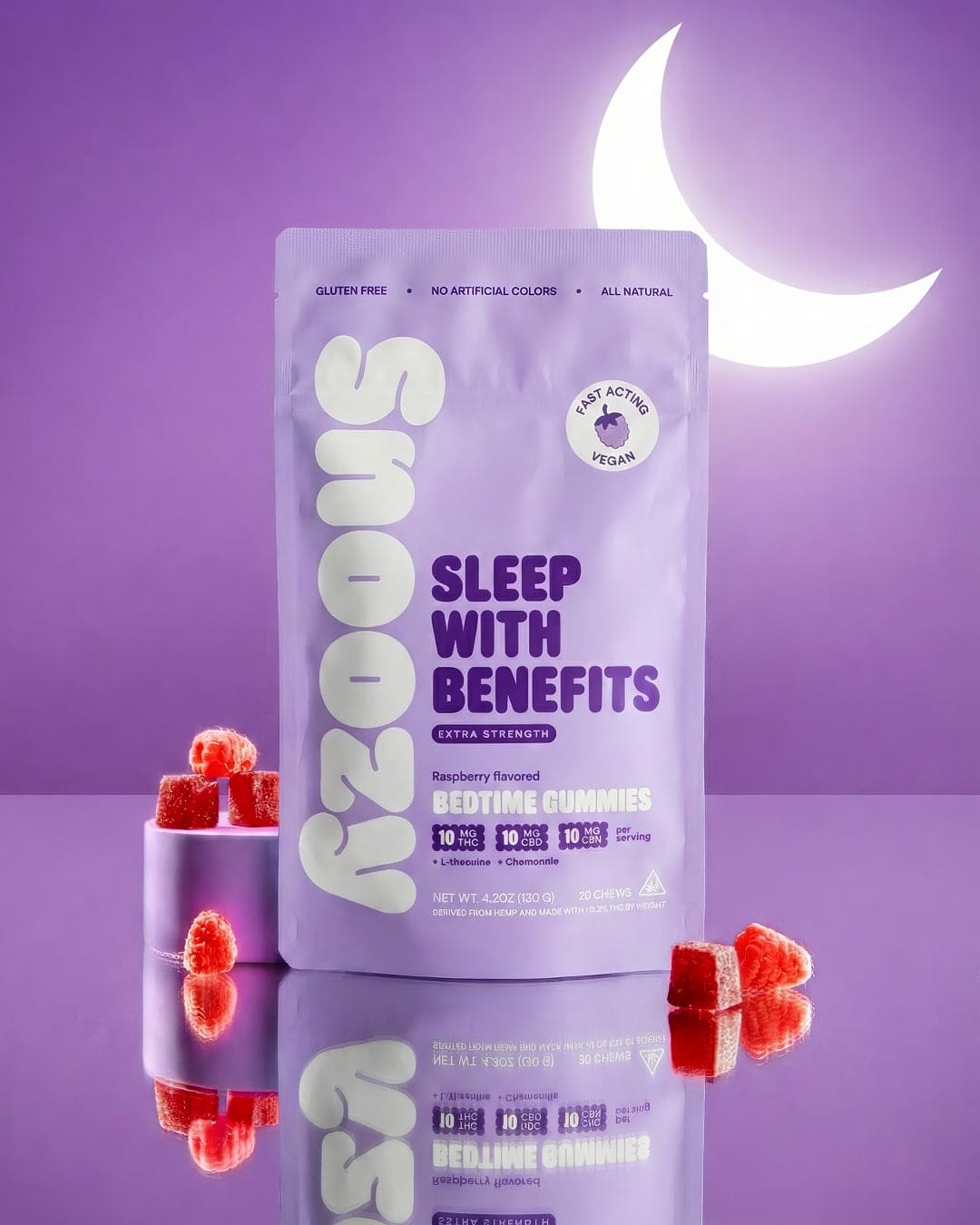 THC Gummies for Sleep | Snoozy