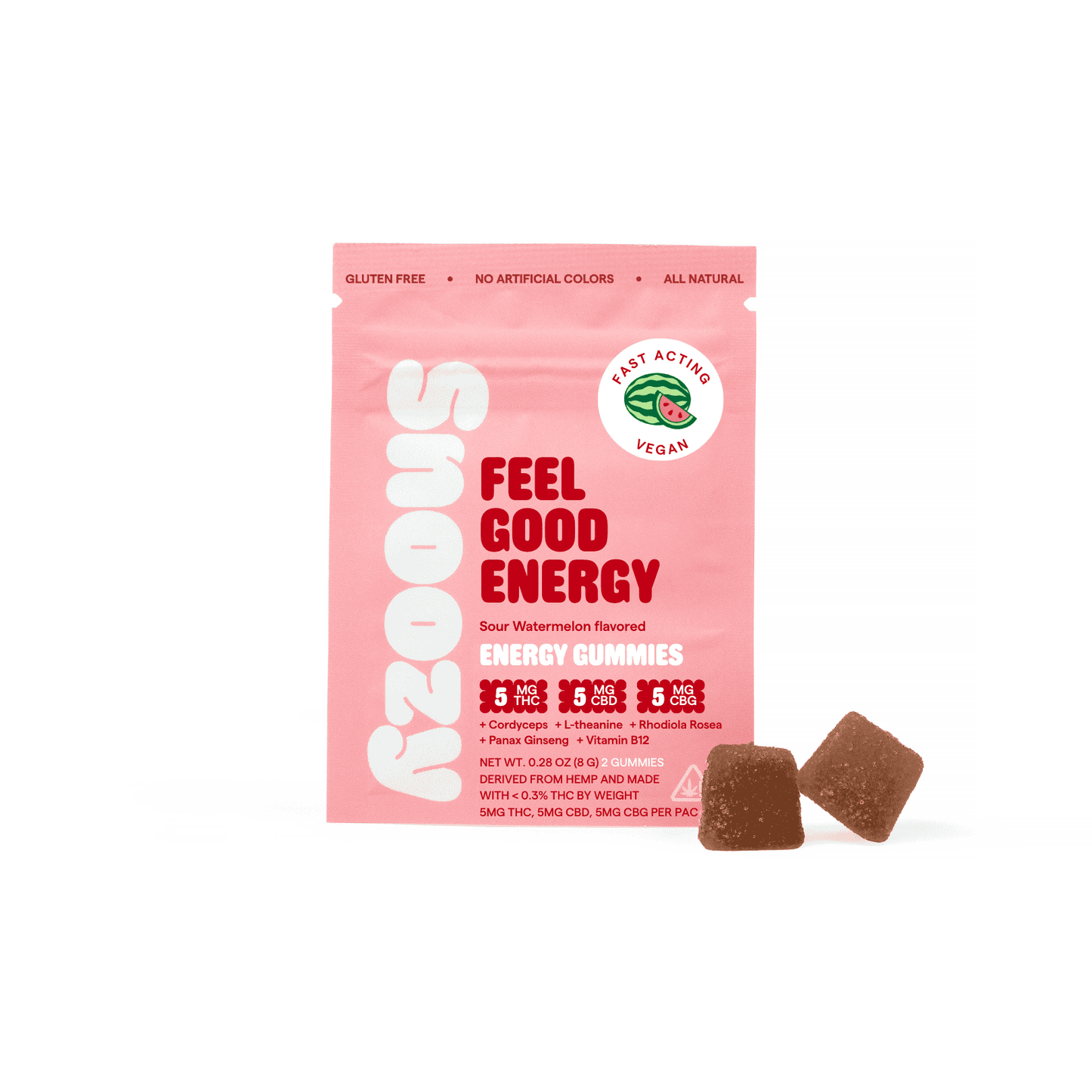 Feel Good Energy: Energy Gummies (2 Pack)
