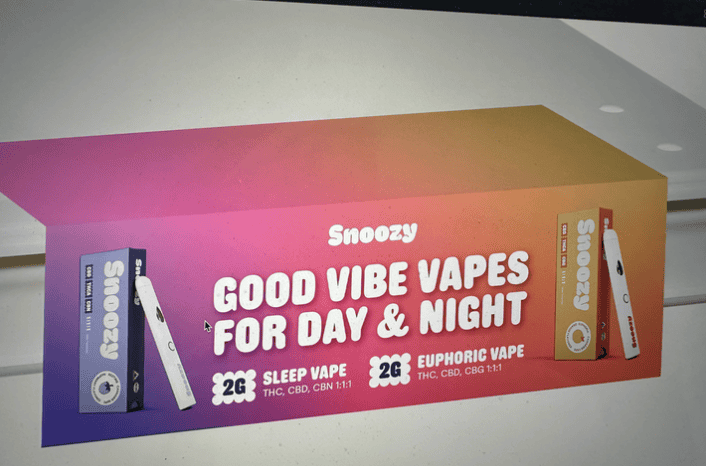 Vape Shelf Talker