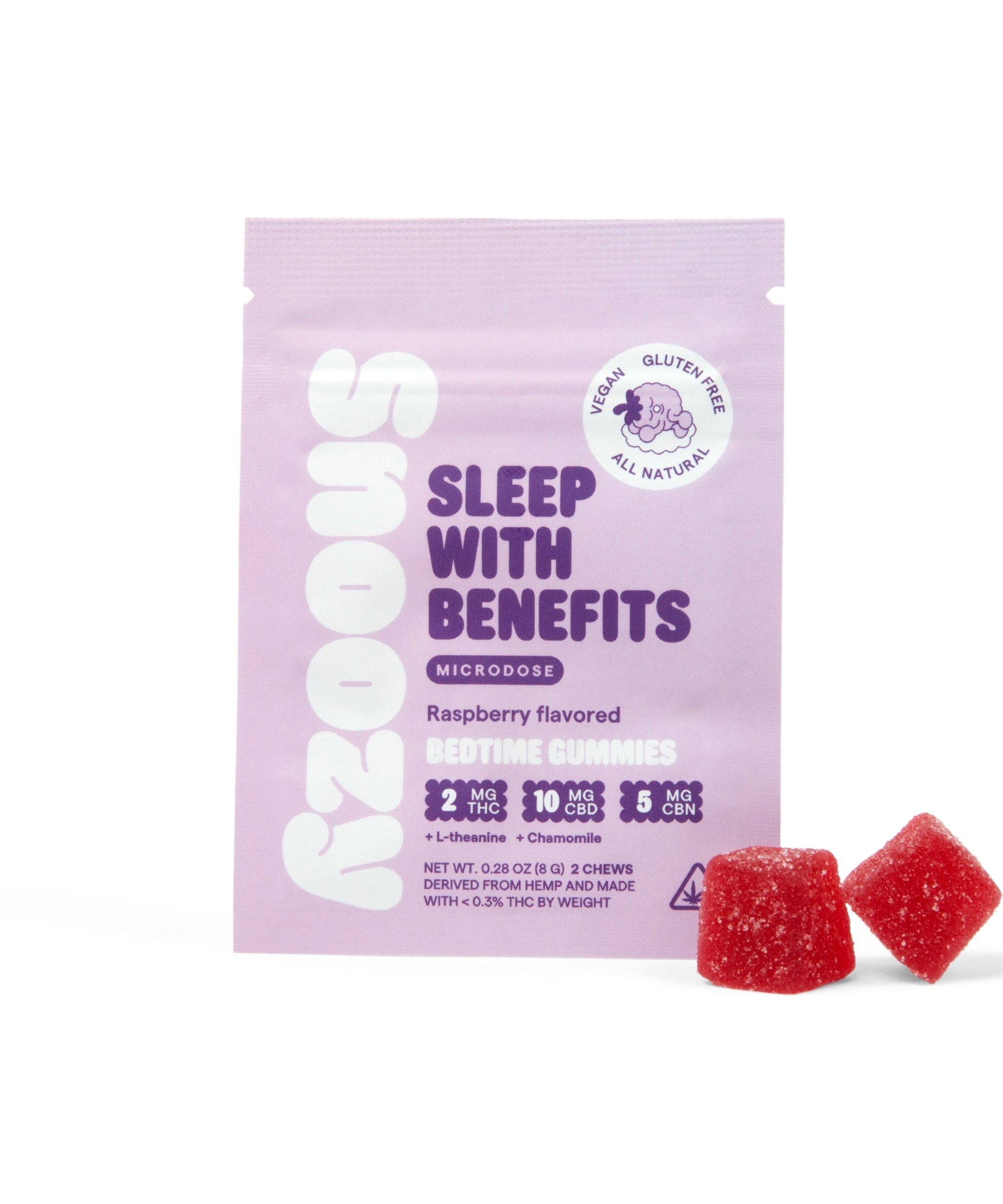 Microdose Sleep With Benefits: Bedtime Gummies (2 Pack)