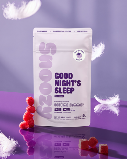 Good Night's Sleep: THC-Free Bedtime Gummies