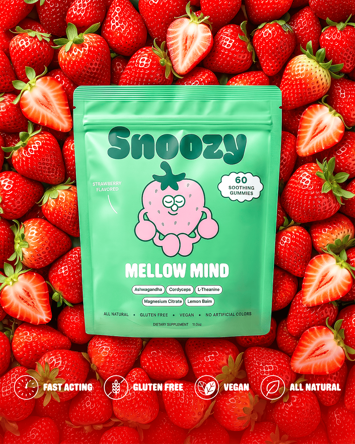 Mellow Mind: Soothing Gummies