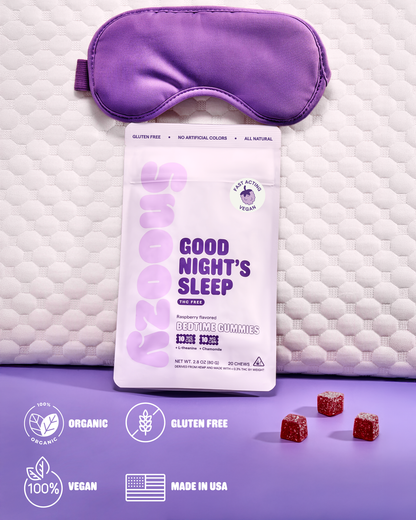 Good Night's Sleep: THC-Free Bedtime Gummies