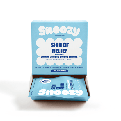 Sigh of Relief Extra Strength - Wholesale Tower (2 Count Pouches)