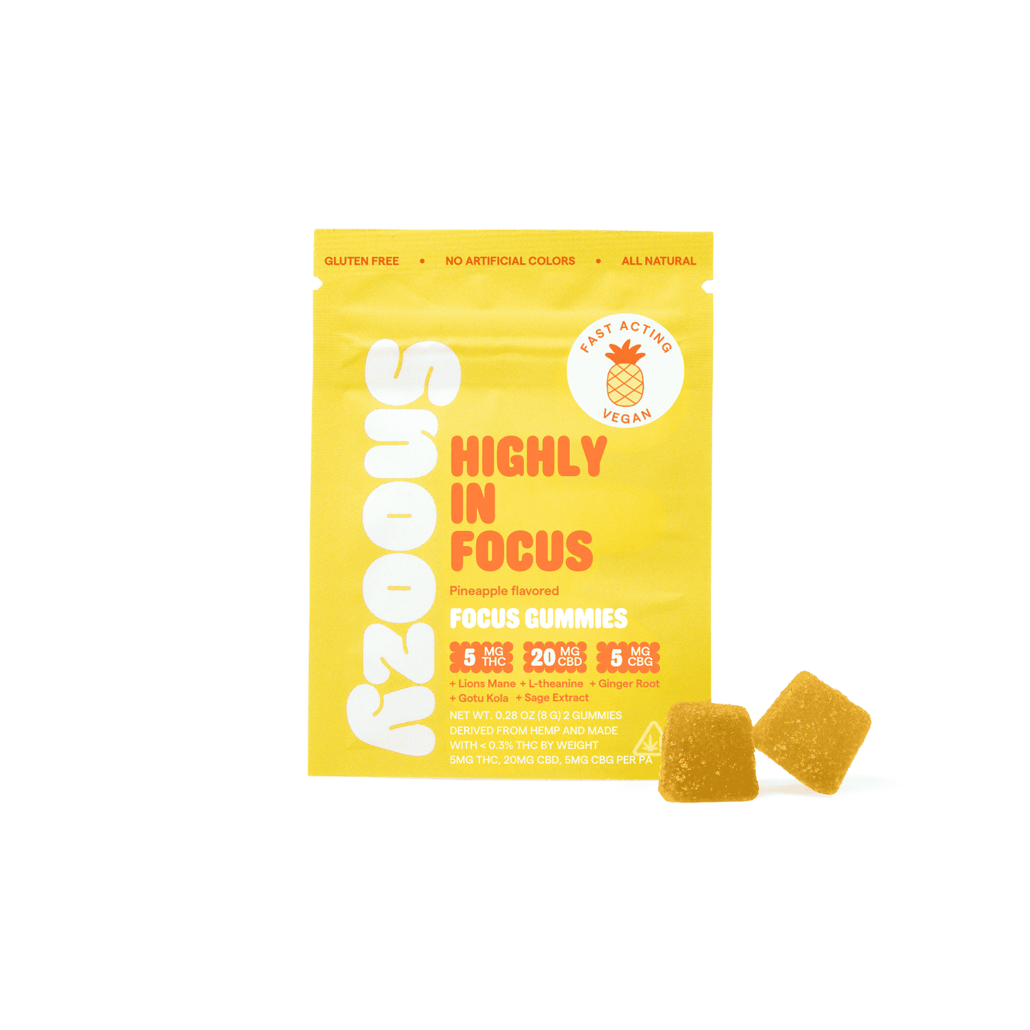 Highly In Focus: Focus Gummies (2 Pack)