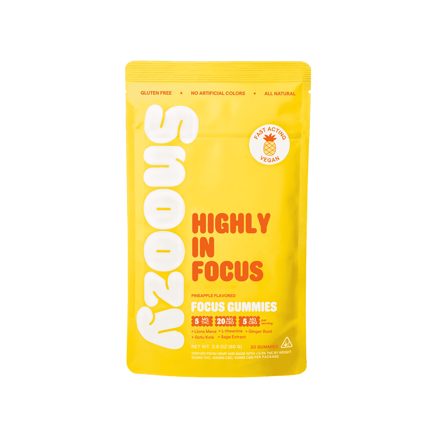 Highly in Focus - Wholesale Case (20 Count Pouches)