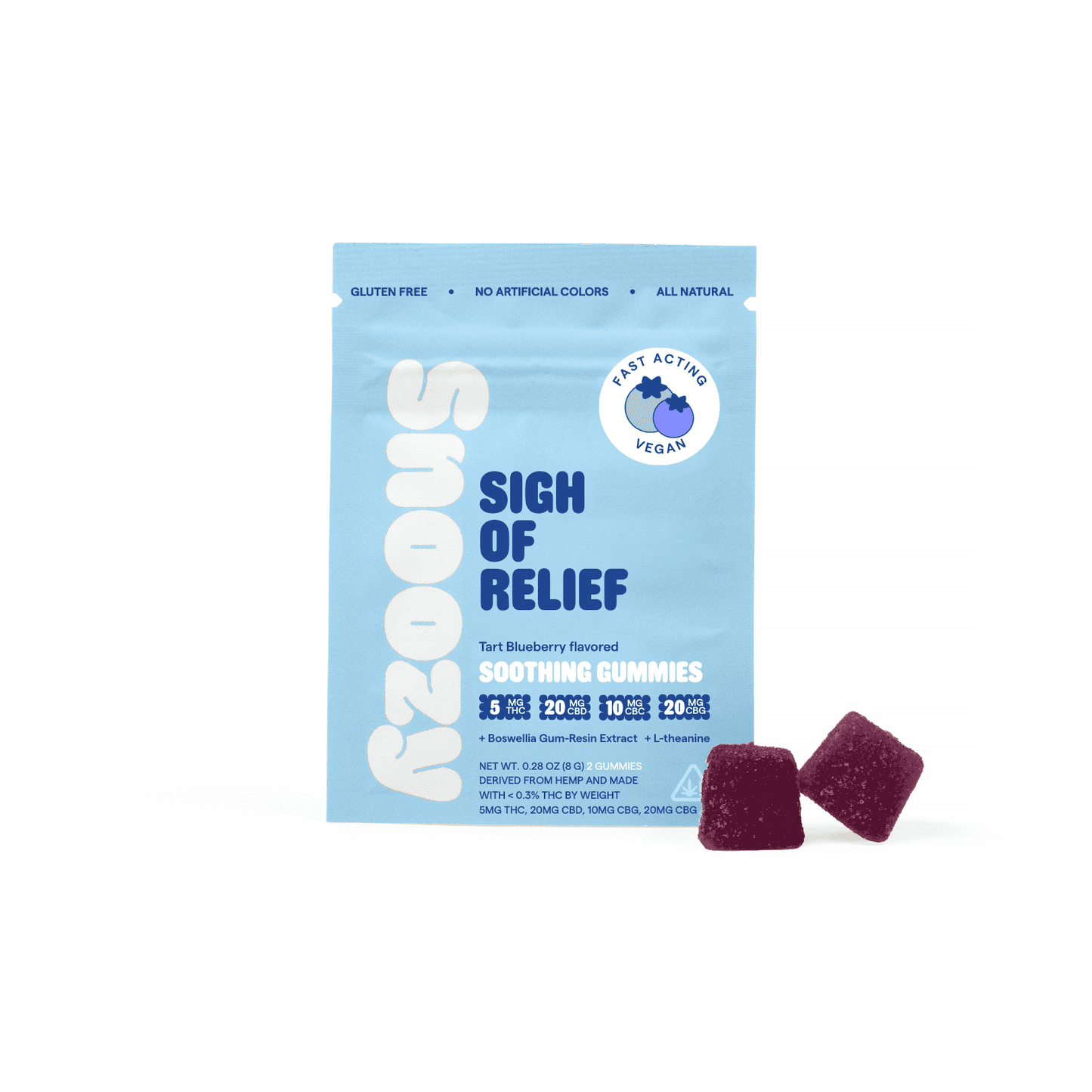 Sigh Of Relief: Relief Gummies (2 Pack)