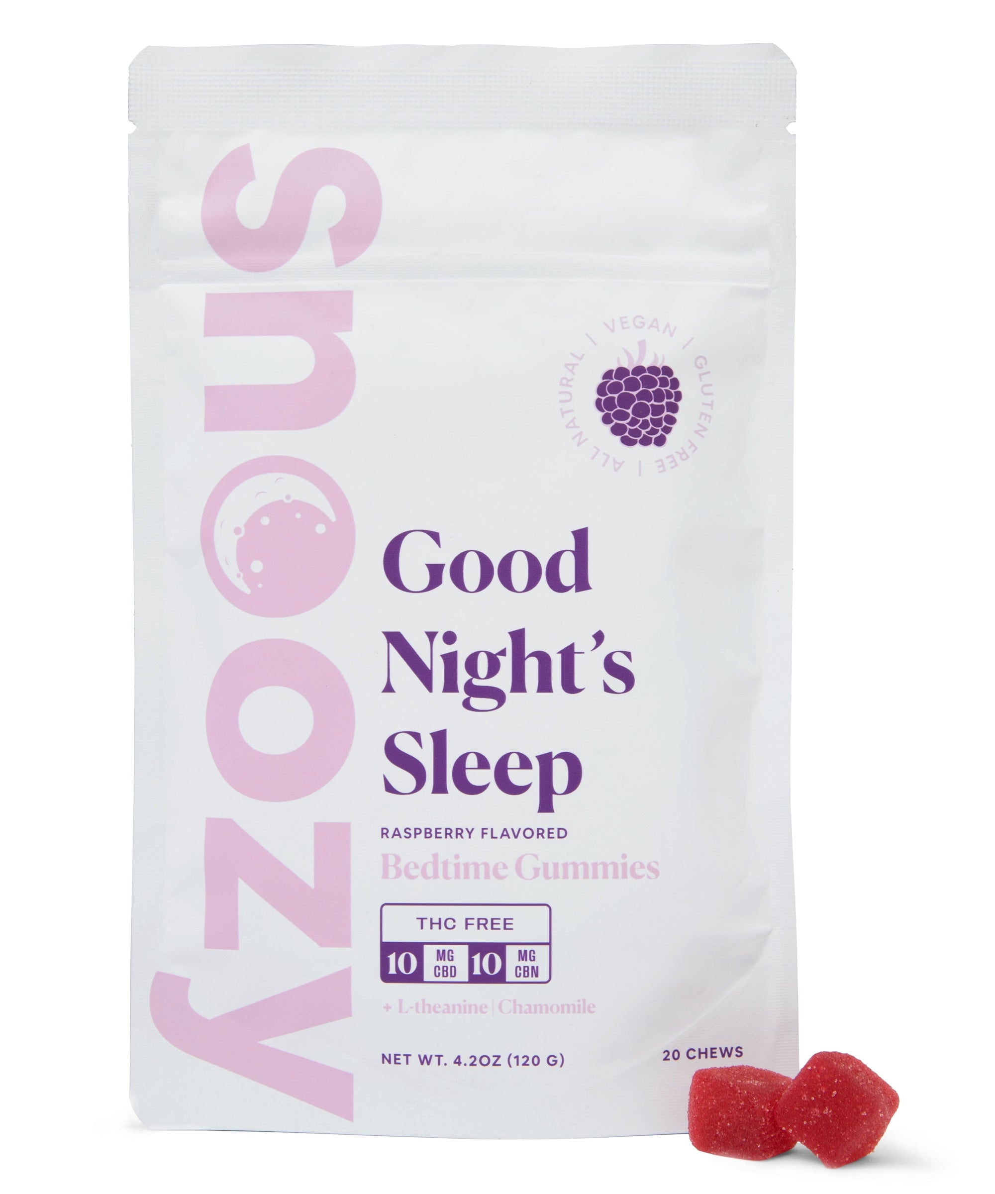Good Night's Sleep: THC-Free Bedtime Gummies - Wholesale